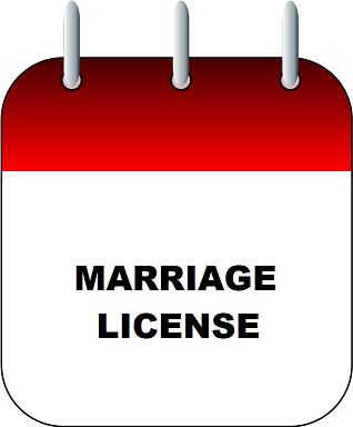 MARRIAGE LICENSE ICON
