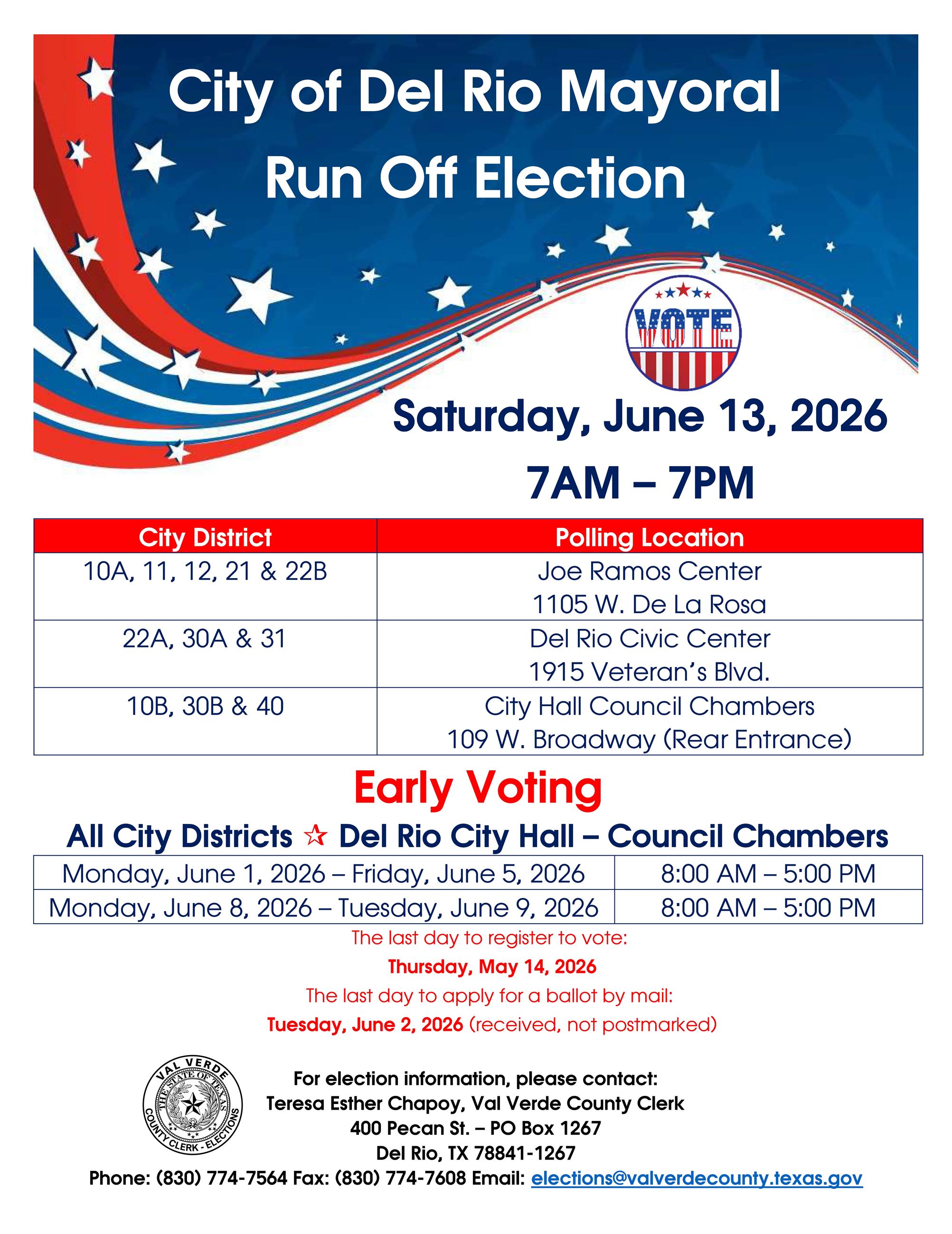 City Run Off Flyer 2026